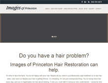 Tablet Screenshot of imagesofprinceton.com